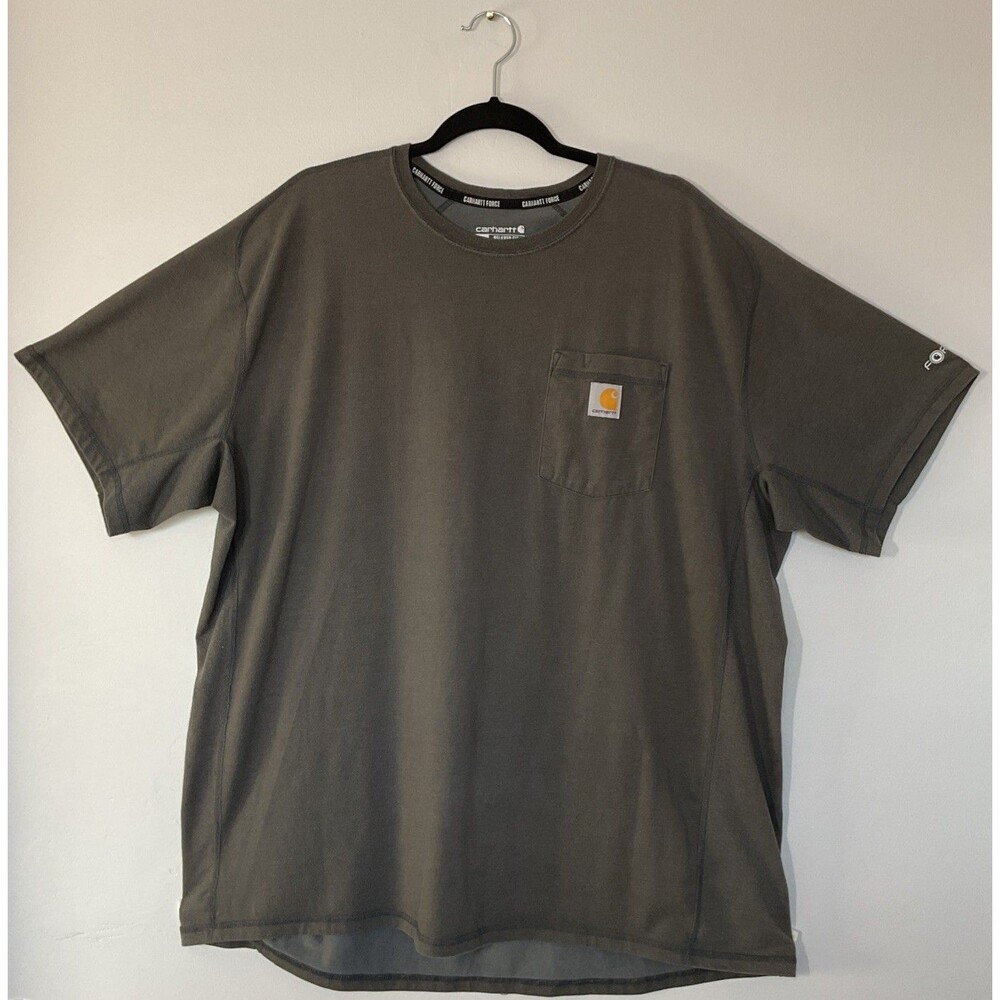 Carhartt Men's Force Relaxed Fit Midweight Short-Sleeve Pocket T-Shirt Size 2XL